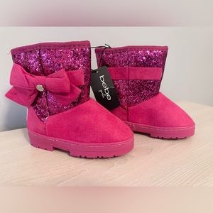 Bebe Girls Pink Boots NWT